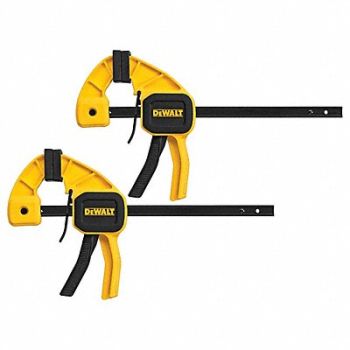 DEWALT Bar Clamp One-Handed 6 In PK2, 18G796
