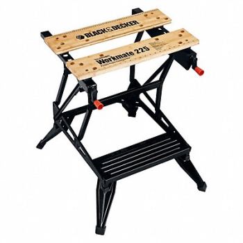BLACK DECKER Portable Project Center 450 lb Cap., 6W372