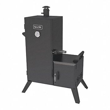 DYNA-GLO Vertical Offset Charcoal Smoker, 300N04