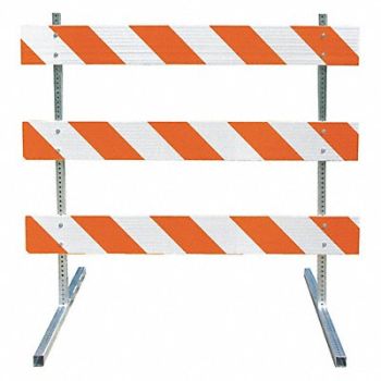 PLASTICADE Barricade Type III Telpsar 8 ft EG, 301H05