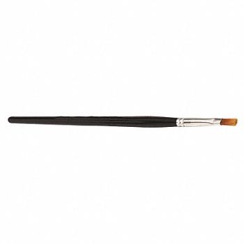 TANIS BRUSH Brush Gold Nylon Flat Artist #6, 302X84
