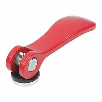 KIPP Cam Lever Steel Red Aluminum 10-24, 303V61