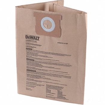 DEWALT Dust Bag for 6-16gal. Wet/Dry Vac PK3, 308A75
