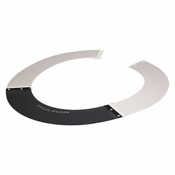 PAULSON Sun Shield Fits Fibre Metal Grey/White, 308P72
