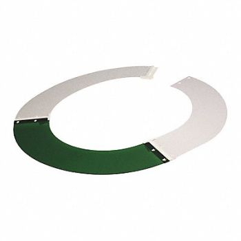 PAULSON Sun Shield Fits Msa V Guard Grey/White, 308P70
