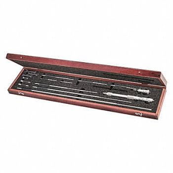 STARRETT Inside Micrometer Set 0.001 Resolution, 30A206