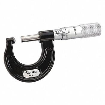 STARRETT Outside Micrometer Carbide Anvil, 30A335