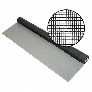 PHIFER Screen Fiberglass 96 in.x100ft. Charcoal, 30AA93