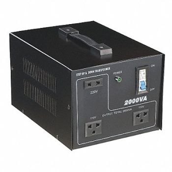 GRAINGER APPROVED Step Up/Down Voltage Converter 3kVA, 30C523
