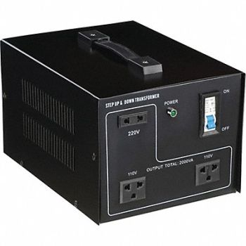 GRAINGER APPROVED Step Up/Down Voltage Converter 1.5kVA, 30C521