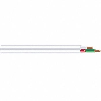 SOUTHWIRE T-Stat Cbl 3 Cond 18AWG Plen Wht 500ft, 30C850