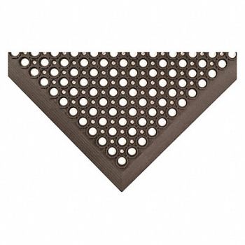 GRAINGER APPROVED Drainage Mat Black 3 ft.x5 ft., 30CM51