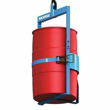 MORSE Drum Lifter Blue Vertical Carbon Steel, 30CM65
