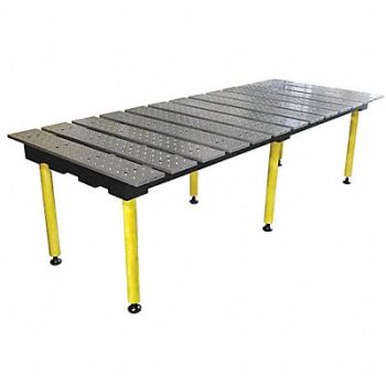 BUILDPRO Welding Table 36.5 in H 46 in D 78 in W, 30D313