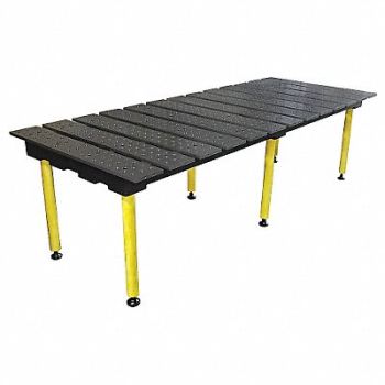 BUILDPRO Welding Table 24 in H 38 in D 78 in W, 30D352