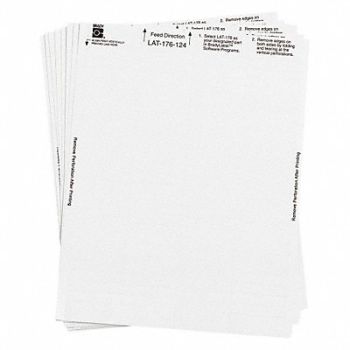 BRADY Wire Marker Tag Paper PK10, 30DC94