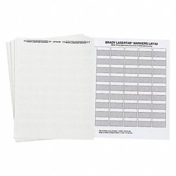 BRADY Laminating Wire and Cable Markers PK23, 30DD02