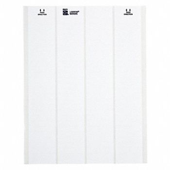 BRADY Laminating Wire and Cable Markers PK52, 30DD18