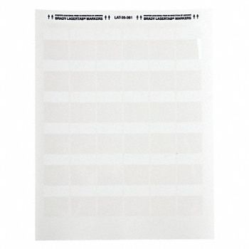 BRADY Laminating Wire and Cable Markers PK69, 30DD23