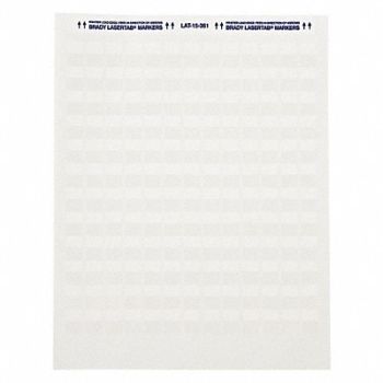 BRADY Laminating Wire and Cable Markers PK84, 30DD29