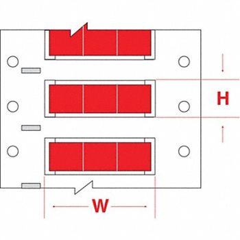 BRADY Wire Marker Wire Sleeve PermaSleeve(R), 30DF99