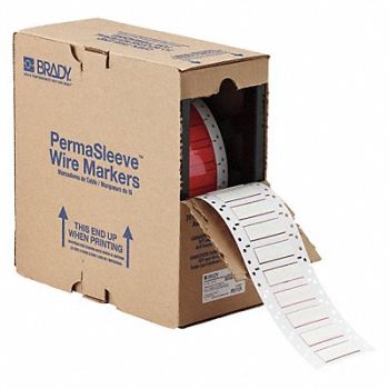 BRADY Wire Marker Wire Sleeve PermaSleeve(R), 30DJ08