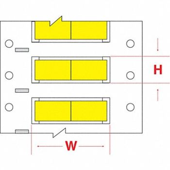 BRADY Wire Marker Wire Sleeve PermaSleeve(R), 30DP68