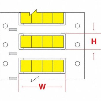 BRADY Wire Marker Wire Sleeve PermaSleeve(R), 30DK32