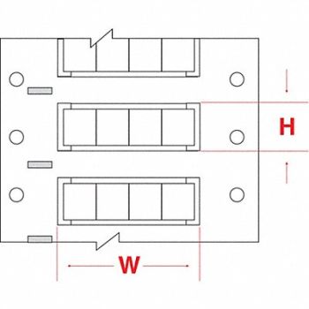 BRADY Wire Marker Wire Sleeve PermaSleeve(R), 30DM10
