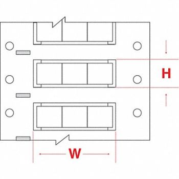 BRADY Wire Marker Wire Sleeve PermaSleeve(R), 30DP51