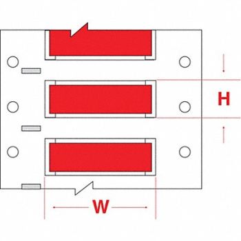 BRADY Wire Marker Wire Sleeve PermaSleeve(R), 30DR08
