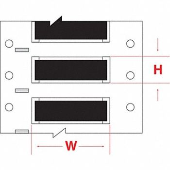 BRADY Wire Marker Wire Sleeve PermaSleeve(R), 30DP58