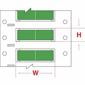 BRADY Wire Marker Wire Sleeve PermaSleeve(R), 30DN39