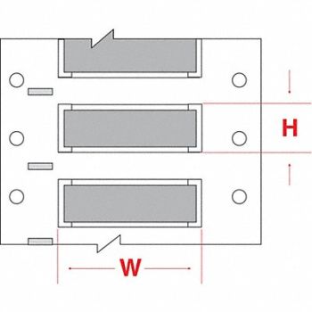 BRADY Wire Marker Wire Sleeve PermaSleeve(R), 30DM47