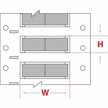 BRADY Wire Marker Wire Sleeve PermaSleeve(R), 30DP30
