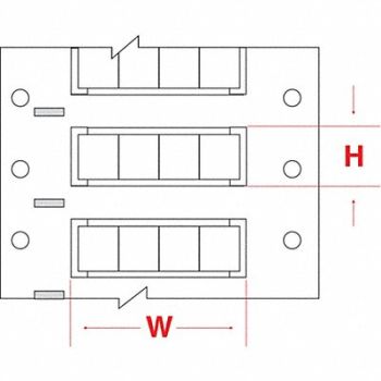 BRADY Wire Marker Wire Sleeve PermaSleeve(R), 30DJ24