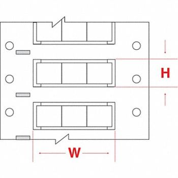 BRADY Wire Marker Wire Sleeve PermaSleeve(R), 30DJ25