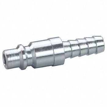SPEEDAIRE Quick Connect Plug 1/2 Body 1/2 Barb, 30E673