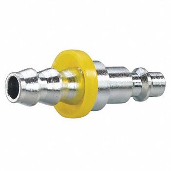 SPEEDAIRE Quick Connect Plug 1/4 Body 3/8 Barb, 30E675