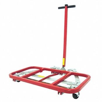 DAYTON Desk Mover Cap 600 Lb D16xW40xH6-1/4, 30E995