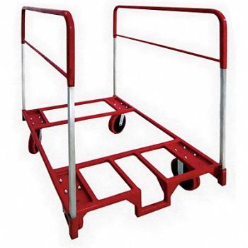 DAYTON Table Mover 48 x 36 4 Swivel Casters, 30F008