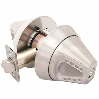 TOWNSTEEL Knob Lockset Mechanical Entrance Grd. 1, 30F426