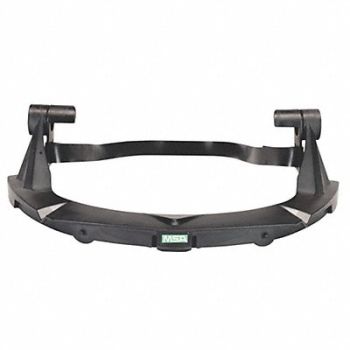 MSA Faceshield Frame Plastic Black, 30FX05