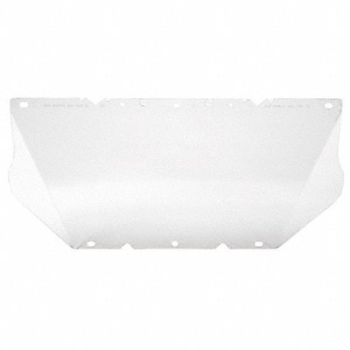 MSA Visor Clear Polycarbonate, 30FX08
