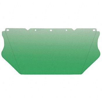 MSA Visor Green Polycarbonate, 30FX09