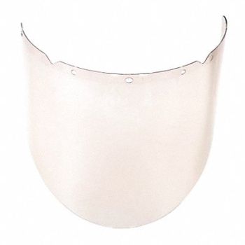 MSA Visor Clear Polycarbonate, 30FX12