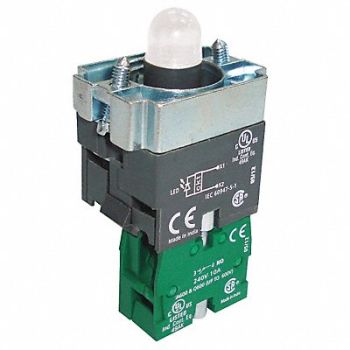 DAYTON Lamp Module and Contact Block 22mm 1NO, 30G151
