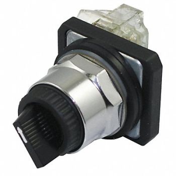 DAYTON Non-Illum Selectr Swtch 30mm 2 Pos Lever, 30G299