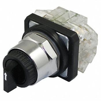 DAYTON Selector Switch 3 Pos. Standard 30mm, 30G302