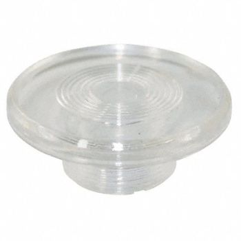 DAYTON Mushroom Head 30mm Clear, 30G479